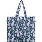 Easter bunny pattern Canvas Travel Bag