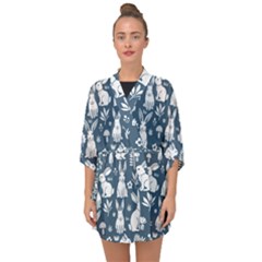 Half Sleeve Chiffon Kimono 
