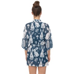 Half Sleeve Chiffon Kimono 