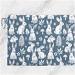 Easter bunny pattern Canvas Cosmetic Bag (XXXL)