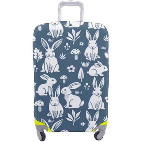 Easter bunny pattern Luggage Cover (Large) from ArtsNow.com