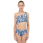 Easter bunny pattern Spliced Up Two Piece Swimsuit
