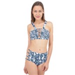 Easter bunny pattern Cage Up Bikini Set