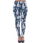 Easter bunny pattern Lightweight Velour Leggings