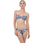 Easter bunny pattern Classic Bandeau Bikini Set