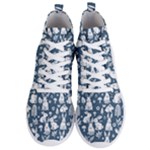 Easter bunny pattern Men s Lightweight High Top Sneakers