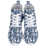 Easter bunny pattern Women s Lightweight High Top Sneakers