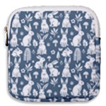 Easter bunny pattern Mini Square Pouch