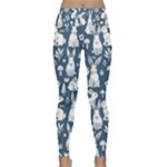Easter bunny pattern Lightweight Velour Classic Yoga Leggings