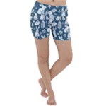 Easter bunny pattern Lightweight Velour Yoga Shorts