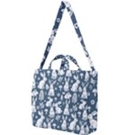 Easter bunny pattern Square Shoulder Tote Bag