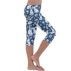 Kids  Lightweight Velour Capri Leggings  