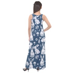Sleeveless Velour Maxi Dress 