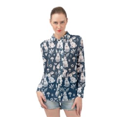 Long Sleeve Chiffon Shirt 