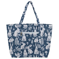 Zip Up Canvas Bag 