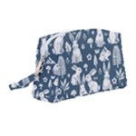 Easter bunny pattern Wristlet Pouch Bag (Medium)