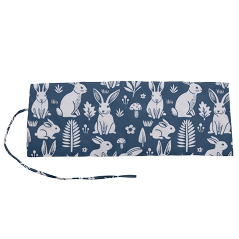 Easter bunny pattern Roll Up Canvas Pencil Holder (S) from ArtsNow.com