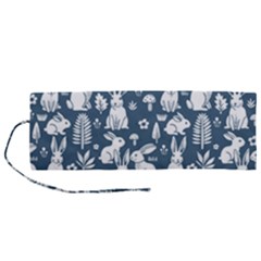 Easter bunny pattern Roll Up Canvas Pencil Holder (M) from ArtsNow.com