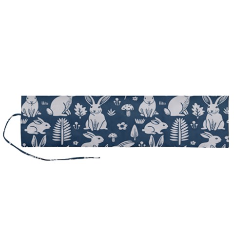 Easter bunny pattern Roll Up Canvas Pencil Holder (L) from ArtsNow.com
