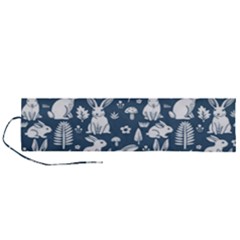 Easter bunny pattern Roll Up Canvas Pencil Holder (L) from ArtsNow.com