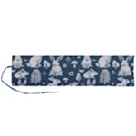 Easter bunny pattern Roll Up Canvas Pencil Holder (L)