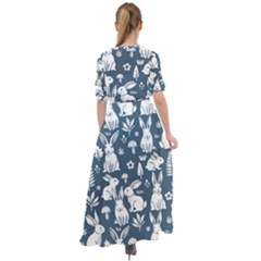 Waist Tie Boho Maxi Dress 