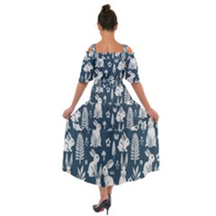 Shoulder Straps Boho Maxi Dress  