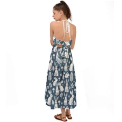 Halter Tie Back Dress  