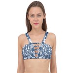 Easter bunny pattern Cage Up Bikini Top