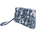 Easter bunny pattern Wristlet Pouch Bag (Small)