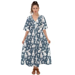 Kimono Sleeve Boho Dress 