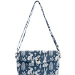Easter bunny pattern Removable Strap Clutch Bag