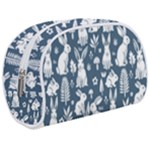 Easter bunny pattern Make Up Case (Medium)