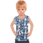 Easter bunny pattern Kids  Sport Tank Top