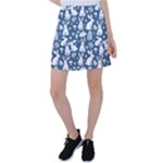 Easter bunny pattern Tennis Skirt