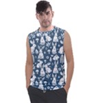 Easter bunny pattern Men s Regular Tank Top