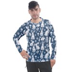 Easter bunny pattern Men s Pique Long Sleeve T-Shirt