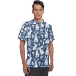 Easter bunny pattern Men s Polo T-Shirt