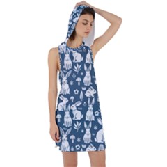 Racer Back Hoodie Dress 