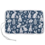 Easter bunny pattern Pen Storage Case (L)