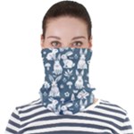 Easter bunny pattern Face Seamless Bandana (Adult)
