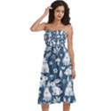 Knee-Length Strapless Bra Top Dress 