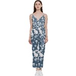 Easter bunny pattern V-Neck Camisole Jumpsuit