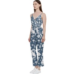 V-Neck Camisole Jumpsuit 