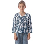 Easter bunny pattern Kids  Sailor Shirt