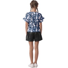 Kids  Cut Out Flutter Sleeves 