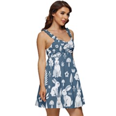 Ruffle Strap Babydoll Chiffon Dress 