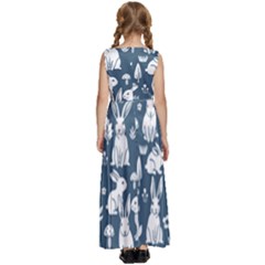 Kids  Satin Sleeveless Maxi Dress 