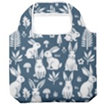 Easter bunny pattern Foldable Grocery Recycle Bag