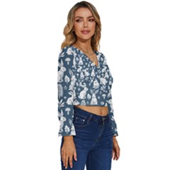 Long Sleeve V-Neck Top 